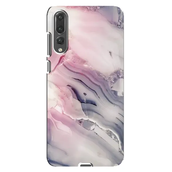 Чехол с принтом «Пурпурный Мрамор» для Huawei P20 Pro (CLT-L04)