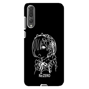 Чехлы Персонажи Аниме Наруто для Huawei P20 Pro, CLT-L04 (AlphaPrint) (Re: Zero)