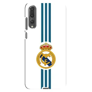 ФК Реал Мадрид чехлы для Huawei P20 Pro, CLT-L04 (AlphaPrint) (Реал Мадрид на белом)