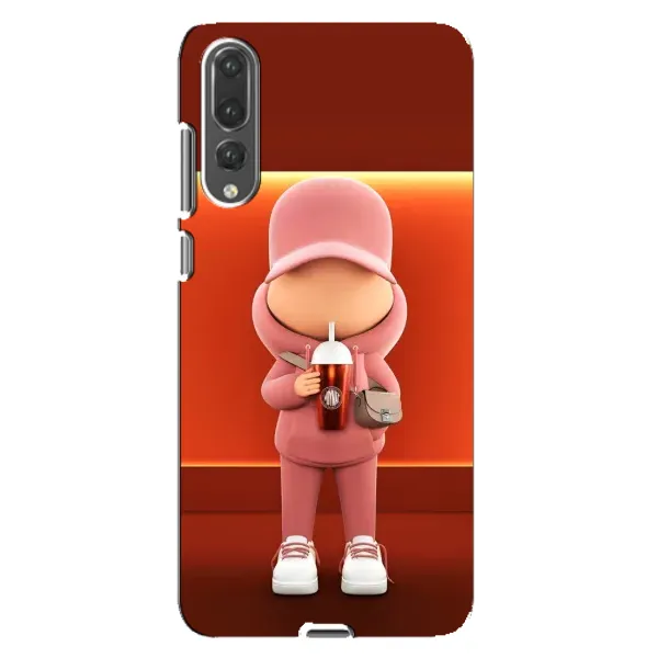 Чехол с принтом «С Кофе» для Huawei P20 Pro (CLT-L04)