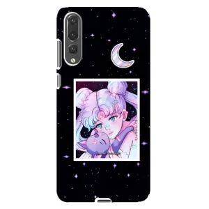 Чехлы Персонажи Аниме Наруто для Huawei P20 Pro, CLT-L04 (AlphaPrint) (Сейлор Мун)