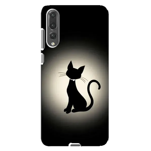 Чехол с принтом «Силуэт котика» для Huawei P20 Pro (CLT-L04)