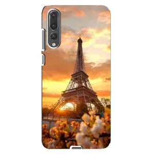 Чохол Ейфелева Вежа Huawei P20 Pro, CLT-L04 - (AlphaPrint) (Сонячня вежа)