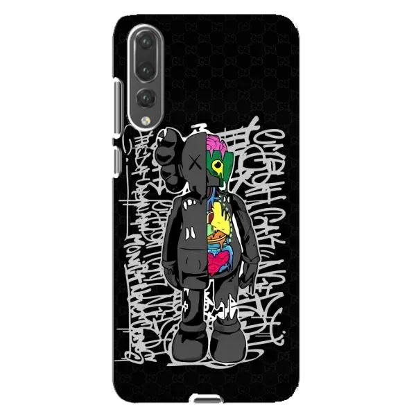 Чехол с принтом «Стиль Bearbrick» для Huawei P20 Pro (CLT-L04)