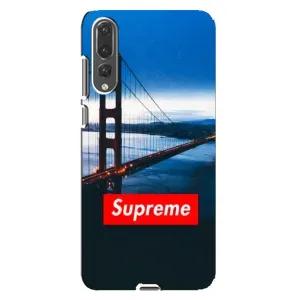 Чехол для Huawei P20 Pro, CLT-L04 с картинкой Supreme (AlphaPrint) (Стиль Supreme)