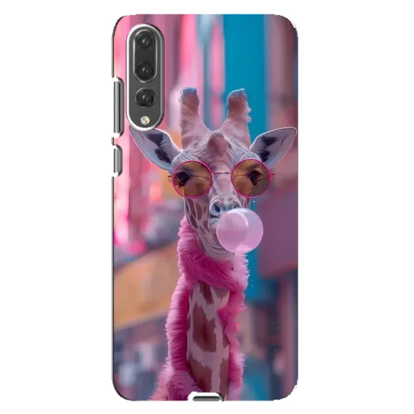 Чехол с принтом «Стильный жирав» для Huawei P20 Pro (CLT-L04)