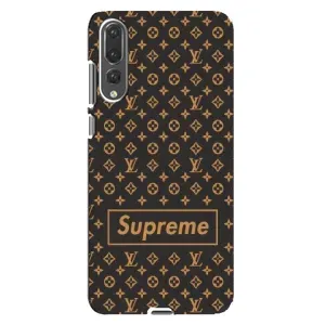 Чехол для Huawei P20 Pro, CLT-L04 с картинкой Supreme (AlphaPrint) (Supreme LV)