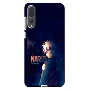 Naruto Anime Чехлы для Хуавей П20 Про (AlphaPrint) (тень Наруто)