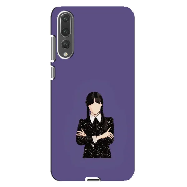 Чехол с принтом «Уэнздей в черном» для Huawei P20 Pro (CLT-L04)