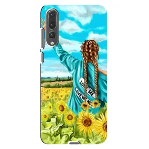 Чохол для Патріота України Huawei P20 Pro, CLT-L04 - (AlphaPrint) (Україночка)
