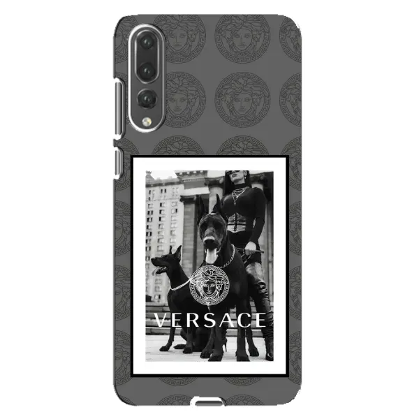 Чохол з принтом «Версаче» для Huawei P20 Pro (CLT-L04)