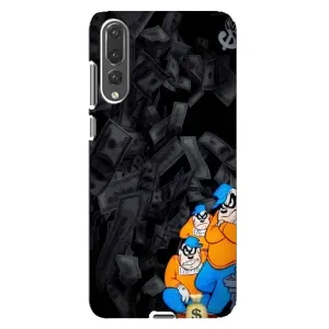 Чехлы с крутыми принтами для Huawei P20 Pro, CLT-L04 - (PREMIUMPrint) (Воры)