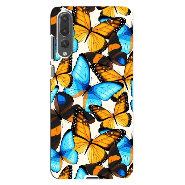 Чехол с принтом «Яркие бабочки» для Huawei P20 Pro (CLT-L04)