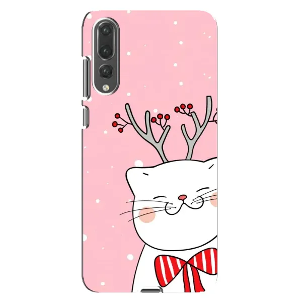 Чехол с принтом «Зимний кот» для Huawei P20 Pro (CLT-L04)