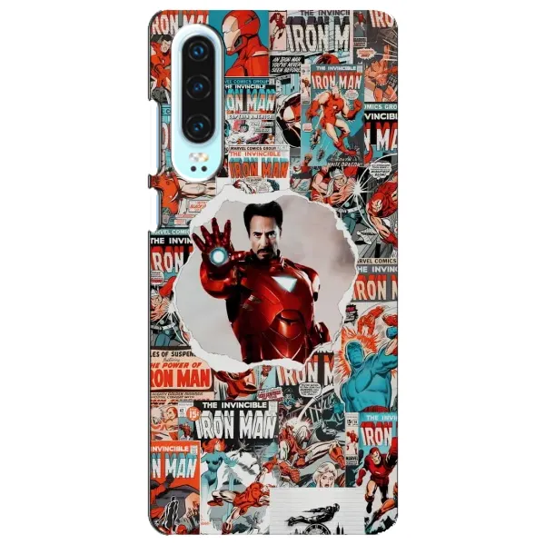 Чохол з принтом «Айронмен» для Huawei P30