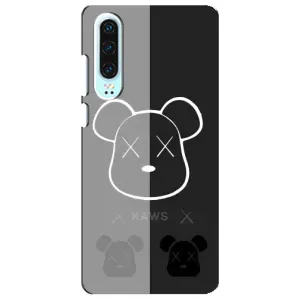 Чохли для Huawei P30 - Bearbrick Louis Vuitton (PREMIUMPrint) (БеарБрік очі)