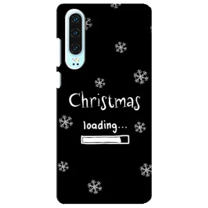 Різдвяні, Святкові Чохли для Хуавей P30 (Christmas loading)