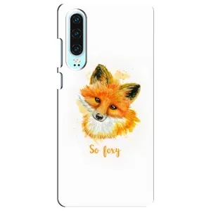 Чохли з картинкою Лисичка для Huawei P30 (VPrint) (Дівчинка Лиса)