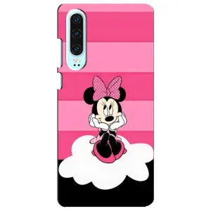 Міккі Маус чохол для Huawei P30 (AlphaPrint - Мультяшні) (Дівчинка Maus)