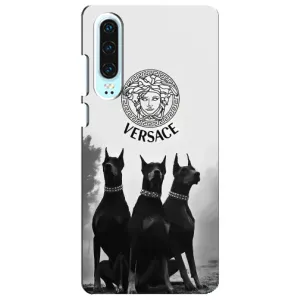 Чохли VERSACE для Хуавей P30 (PREMIUMPrint) (Доберман Версаче)