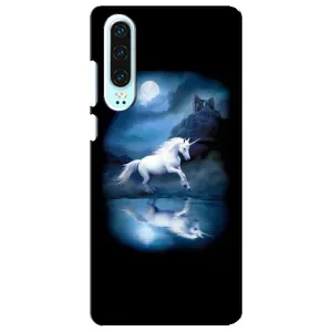 Чохол для Хуавей P30 - (Єдинорожки - Новинки) (AlphaPrint) (Єдиноріг)