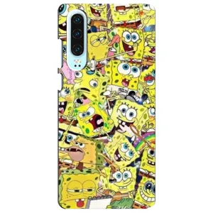 Чехол с принтом «Эмоции Спанч Боба» для Huawei P30