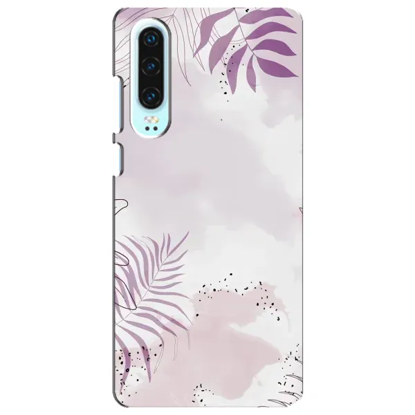 Чохол з принтом «Фіолетове листя» для Huawei P30 Чохол з принтом «Фіолетове листя» для Huawei P30