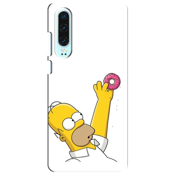 Чохол з принтом «Гомер з пончиком» для Huawei P30 Чохол з принтом «Гомер з пончиком» для Huawei P30
