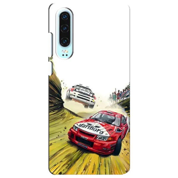 Чехол с принтом «Гоночные Тачки» для Huawei P30