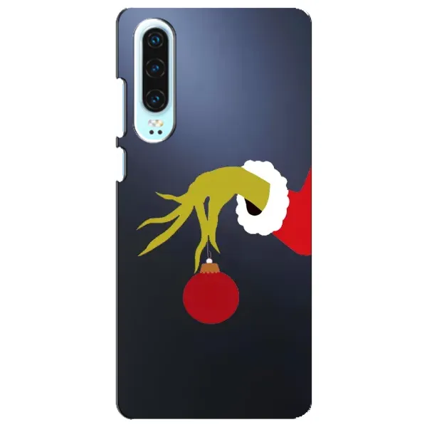 Чехол с принтом «Гринч с игрушкой» для Huawei P30