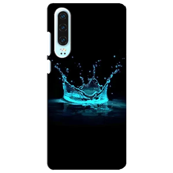 Чохол з принтом «Крапля корони» для Huawei P30
