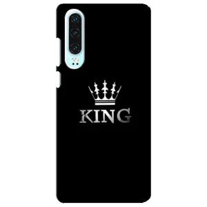 Чохол з Короною Хуавей P30 - (AlphaPrint) (KING)