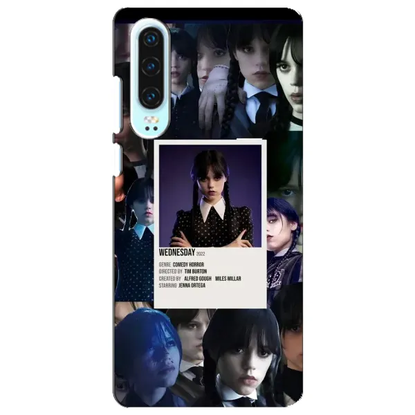 Чехол с принтом «коллаж Уэнздей» для Huawei P30