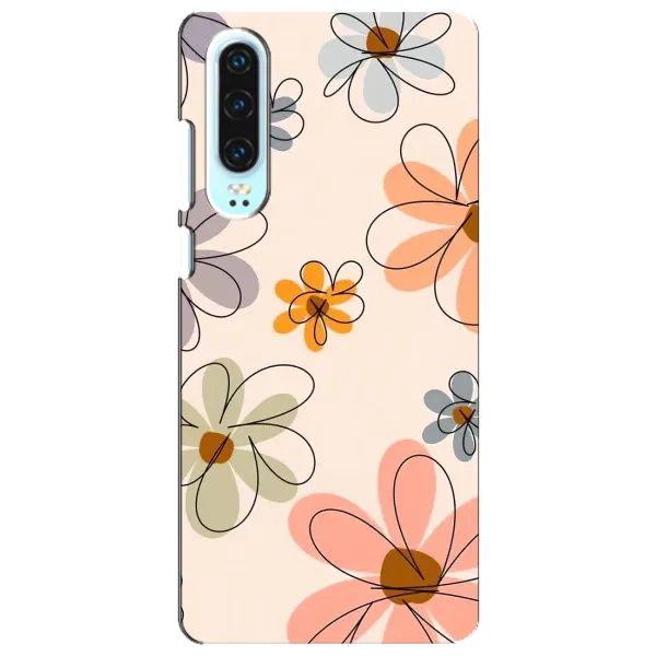 Чохол з принтом «Кольорові квіти» для Huawei P30 Чохол з принтом «Кольорові квіти» для Huawei P30