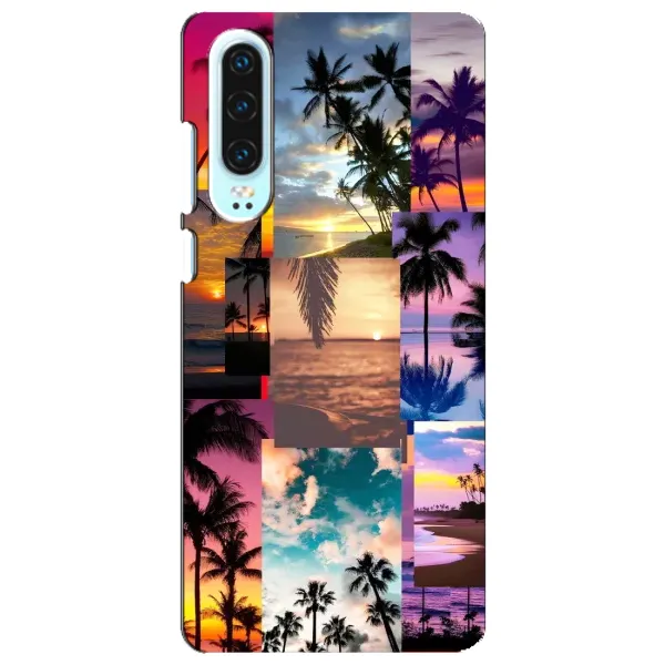 Чехол с принтом «Летний отпуск» для Huawei P30