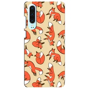 Чохли з картинкою Лисичка для Huawei P30 (VPrint) (Лисички)