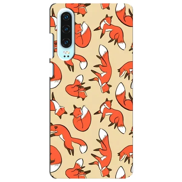 Чехол с принтом «Лисички» для Huawei P30