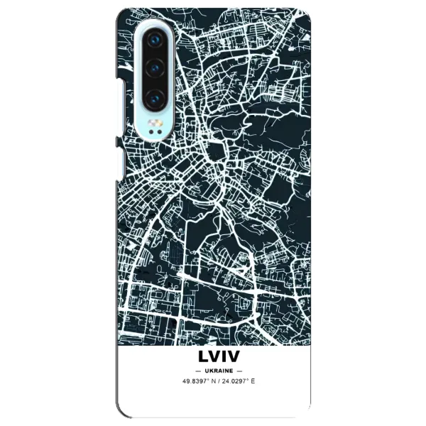 Чохол з принтом «Львів» для Huawei P30
