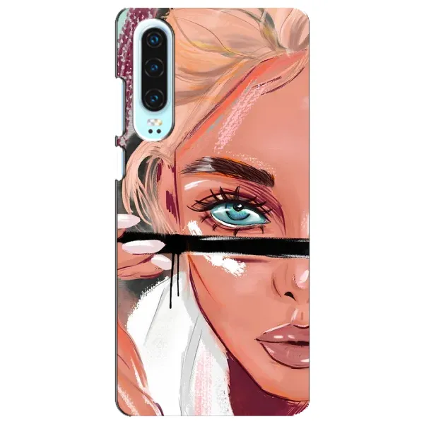 Чохол з принтом «Макіяж» для Huawei P30