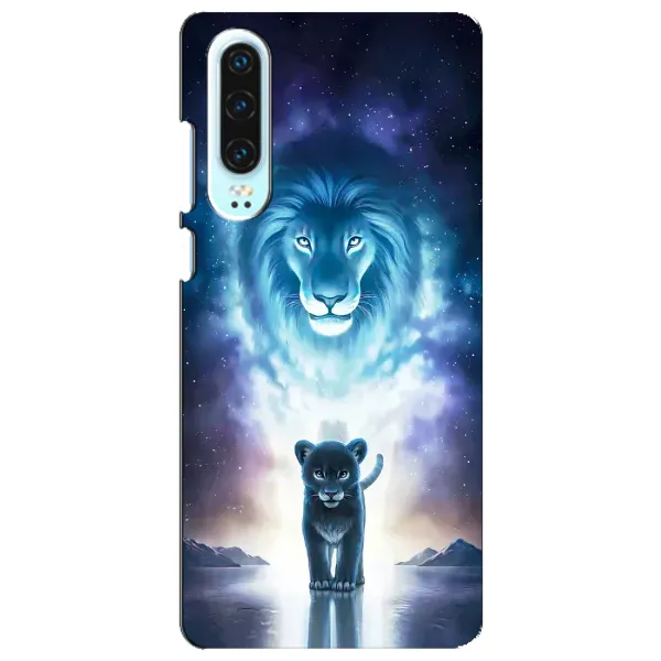 Чохол з принтом «Маленький лев» для Huawei P30