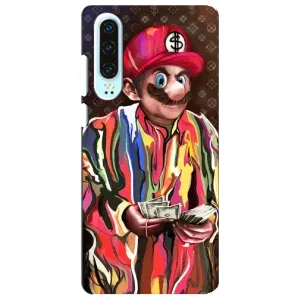 Бренднові Чохли для Huawei P30 - (PREMIUMPrint) (Mario LV)