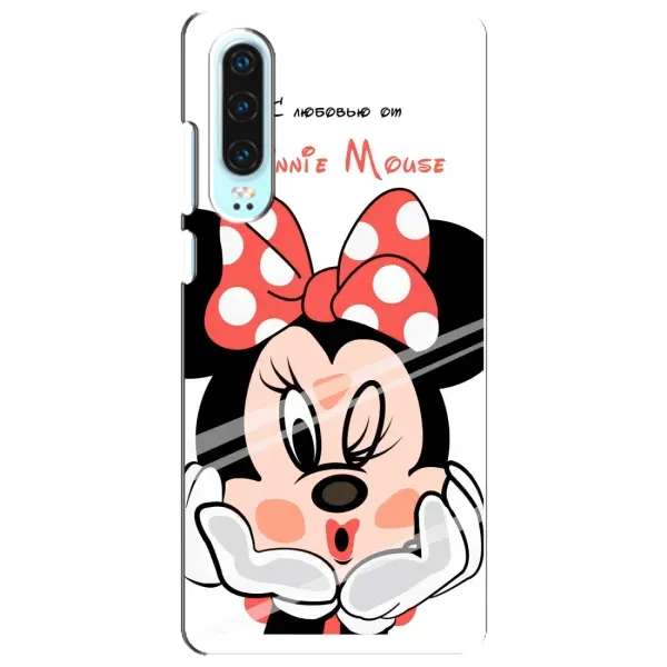 Чохол з принтом «Маус Мінні» для Huawei P30