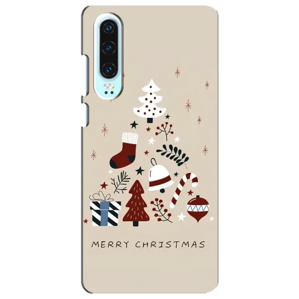 Чехол с принтом «Merry Christmas» для Huawei P30