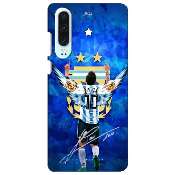 Чохол з принтом «Мессі Аргентина» для Huawei P30