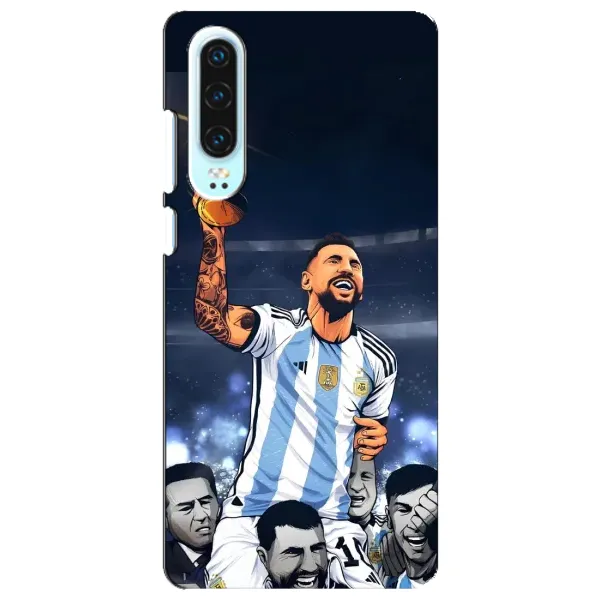 Чехол с принтом «Месси с кубком» для Huawei P30 Чехол с принтом «Месси с кубком» для Huawei P30