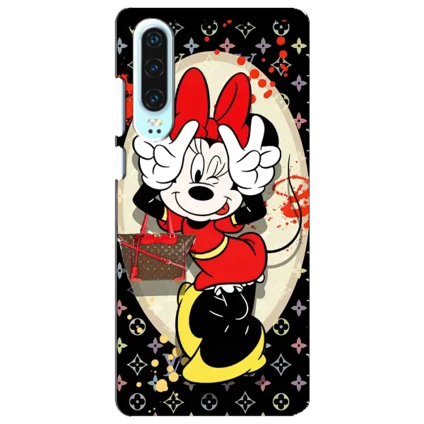 Чехол с принтом «Минни peace» для Huawei P30