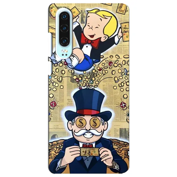 Чехол с принтом «Монополия Мен» для Huawei P30