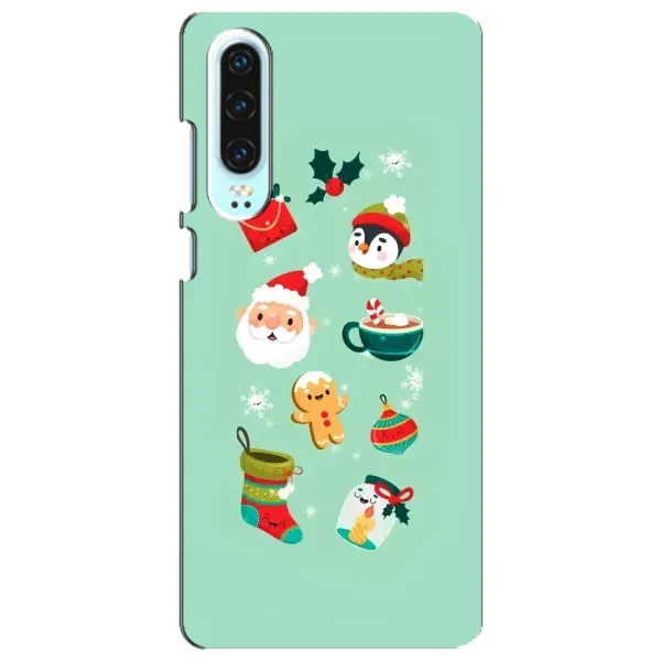 Чехол с принтом «Настроение НГ» для Huawei P30