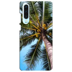 Силіконовий чохол з КАРТИНКАМИ літо для Huawei P30 (AlphaPrint) (Пальма)