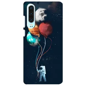 Космічні Чохли для Хуавей P30 (VPrint) (Планети кульки)